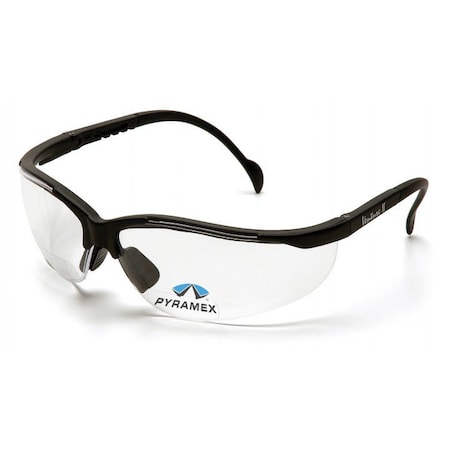 Pyramex - V2 Readers - Black Frame/Clear + 2.5 Lens Anti_Fog SB1810R25T